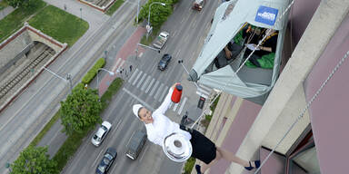 "Urban Biwaking": Zelten in luftiger H&ouml;he