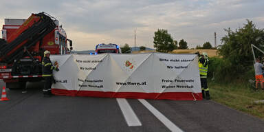 Wiener Familie auf A2 verunglückt