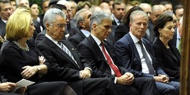 Österreichs Spitze gedachte Paris-Opfern