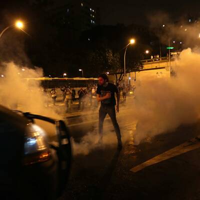 Demonstrationen bei Papst-Besuch in Rio