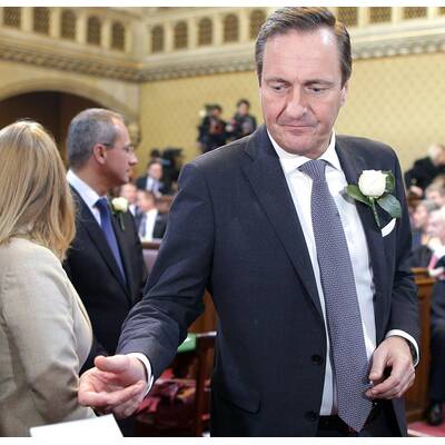 Feierlichkeiten im Wiener Rathaus