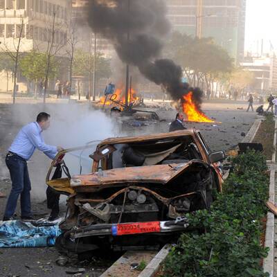 Autobombe in Beirut tötet 4 Menschen