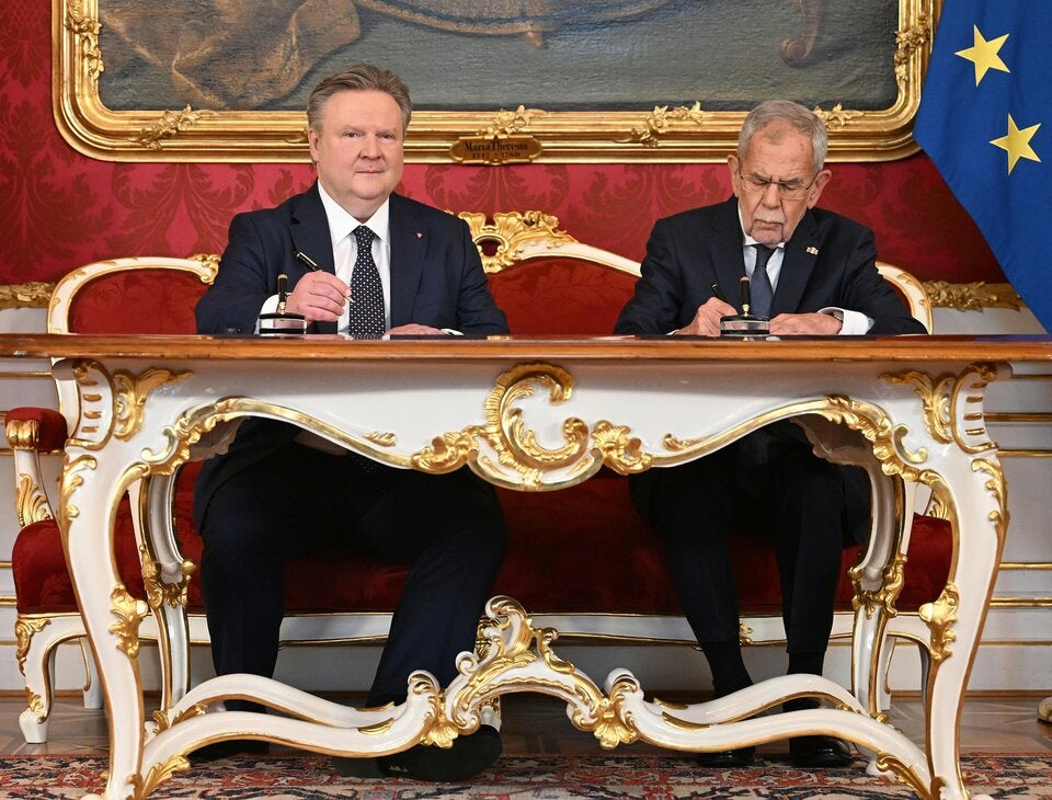 Angelobung Ludwig Van der Bellen