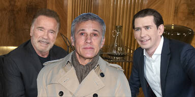 Arnie und Waltz sagten Kurz ab