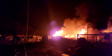 Explosion Berg-Karabach