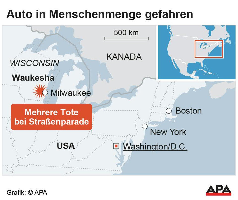 Auto rast in Weihnachtsparade: Rapper (39) in Haft