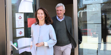 Wahlen in Salzburg Preuner mit Frau