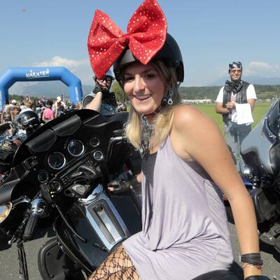 Harley Davidson Parade in Kärnten