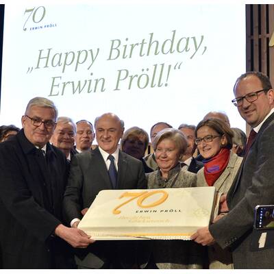 Erwin Pröll wird 70