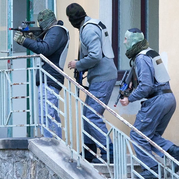 Polizei  rüstet sich für Terror-Akt