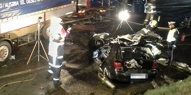 Frontal-Crash fordert zwei Tote in Kitzbühel