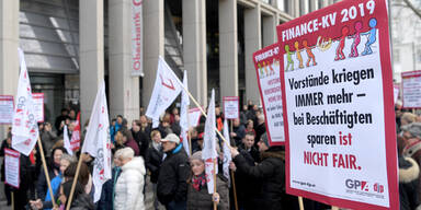 Banken-KV: Geh&auml;lter steigen im Durchschnitt um drei Prozent