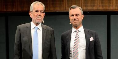 Heißes TV-Duell um Hofburg