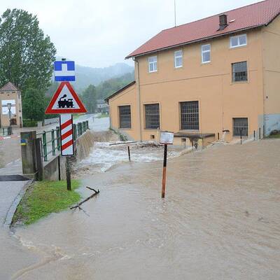 Hochwasser im Raum Lilienfeld