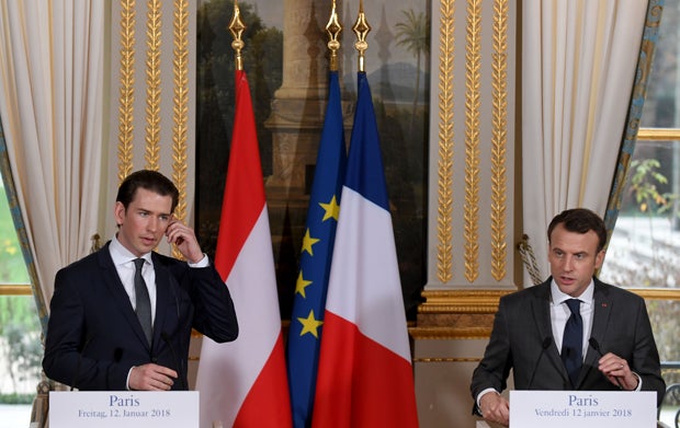 Kurz will mit Macron EU verändern
