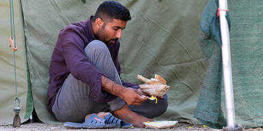 Bihac Lager Fl&uuml;chtlinge