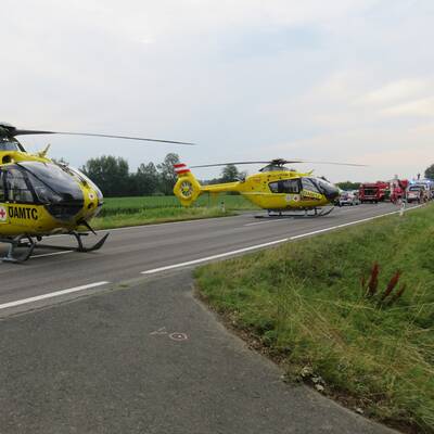 Neun Verletzte bei Horror-Crash im Burgenland