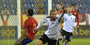 U21 erkämpft sich Remis gegen Spanien