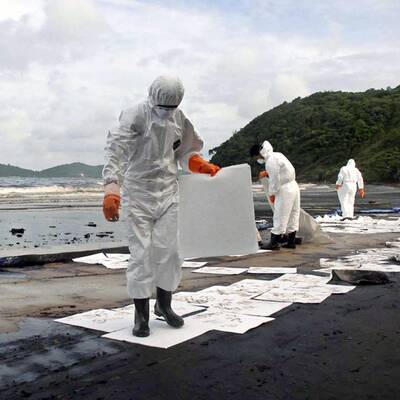 Ölteppich vor Thailand