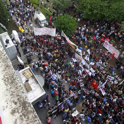 Streik in Athen