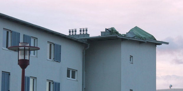 Sturm hält Osten Österreichs in Atem