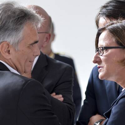 Staatsspitze in Traiskirchen