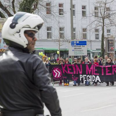 Pegida-Kundgebung in Graz