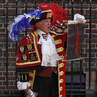 Jubel vor dem Buckingham Palace