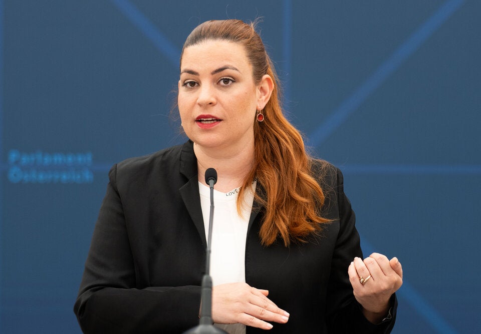 Grünen-Fraktionsführerin Nina Tomaselli im Rahmen einer Sitzung des COFAG-U-Ausschusses am Donnerstag