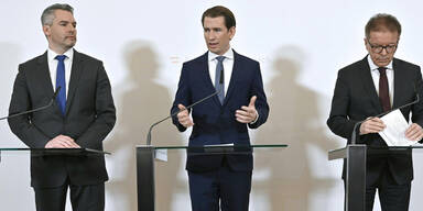 Kurz nehammer Anschober