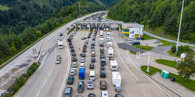 Karawankentunnel Stau