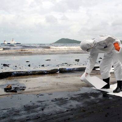 Ölteppich vor Thailand