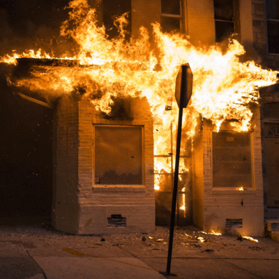 Schwere Krawalle in Baltimore