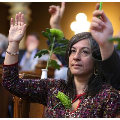 Feierlichkeiten im Wiener Rathaus