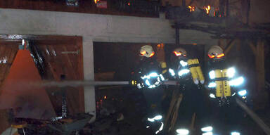 Hasen und Hühner bei Vollbrand gerettet