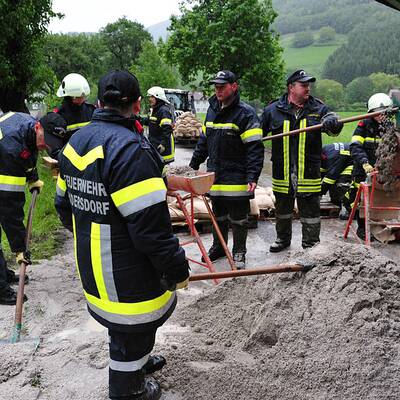 Hochwasser im Raum Lilienfeld
