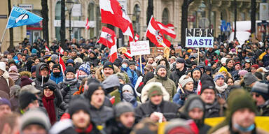 Corona-Demo Wien