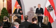 Bei Bundespräsidenten-Gipfel: Steinmeier verteidigt Brandmauer gegen rechts