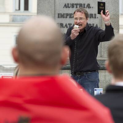 Pegida-Kundgebung in Graz