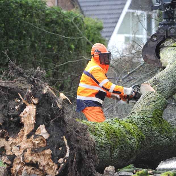 Orkan mit 120 km/h in Österreich