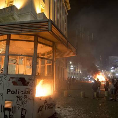 Proteste in Sao Paulo