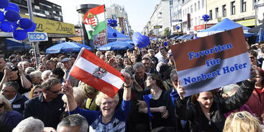 Wahlkampf-Finale: Hofer gibt sich siegessicher
