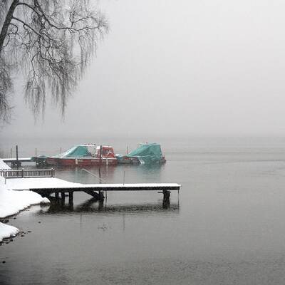 Winter-Stimmung am Altausseer See 