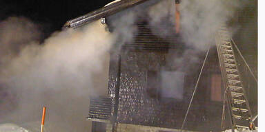 Zwei Verletzte bei Hausbrand