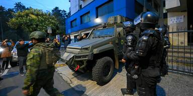 Sturm auf Mexikos Botschaft in Quito