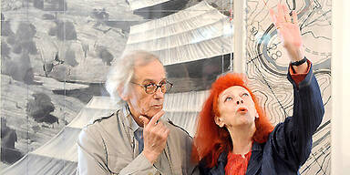 Christos neuer Streich: Fluss wird verhüllt