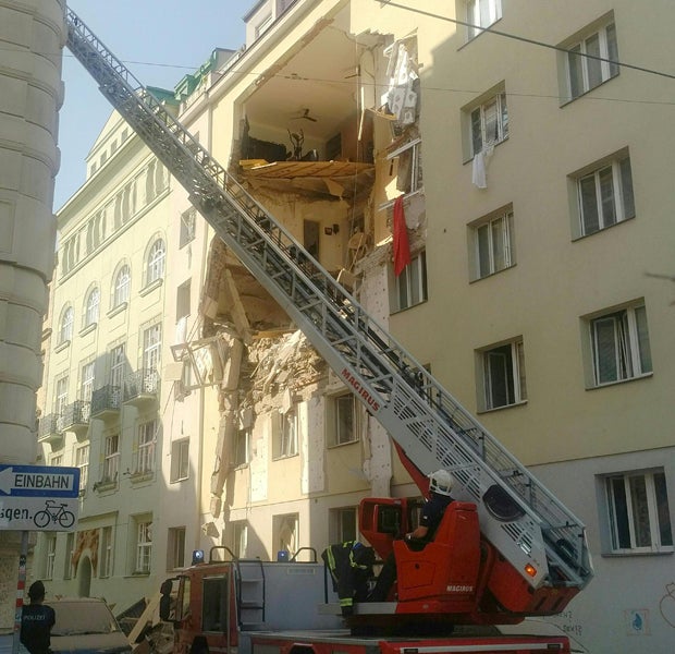Gasexplosion Wien