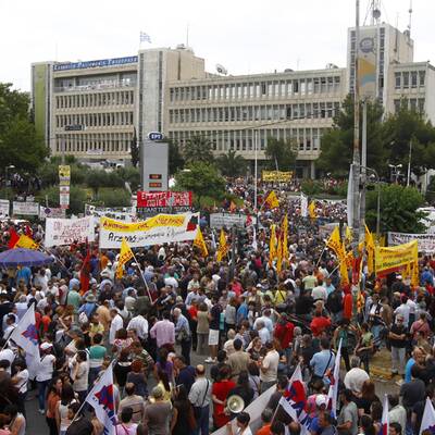 Streik in Athen