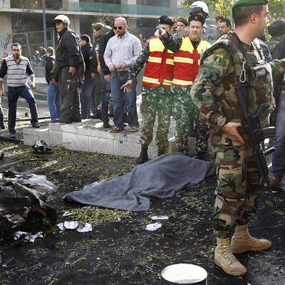 Autobombe in Beirut tötet 4 Menschen