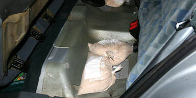 Ein Kilo Heroin von Polizei sichergestellt